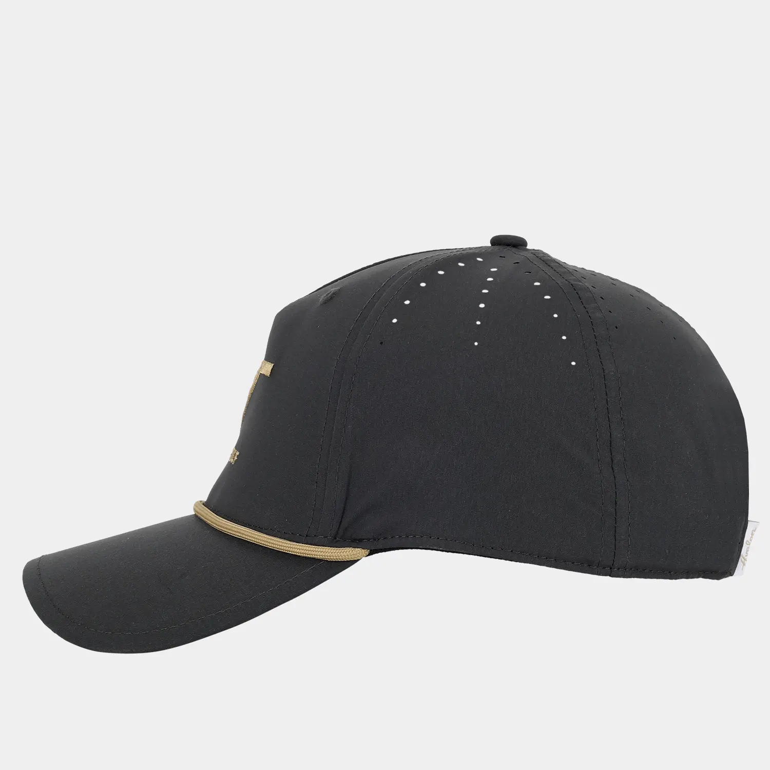 Tour Lite Golf Rope Hat: Charcoal - 04