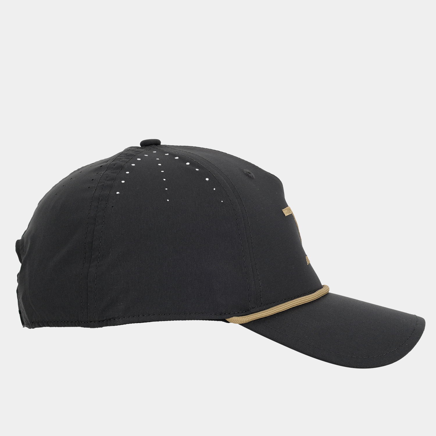 Tour Lite Golf Rope Hat: Charcoal - 05