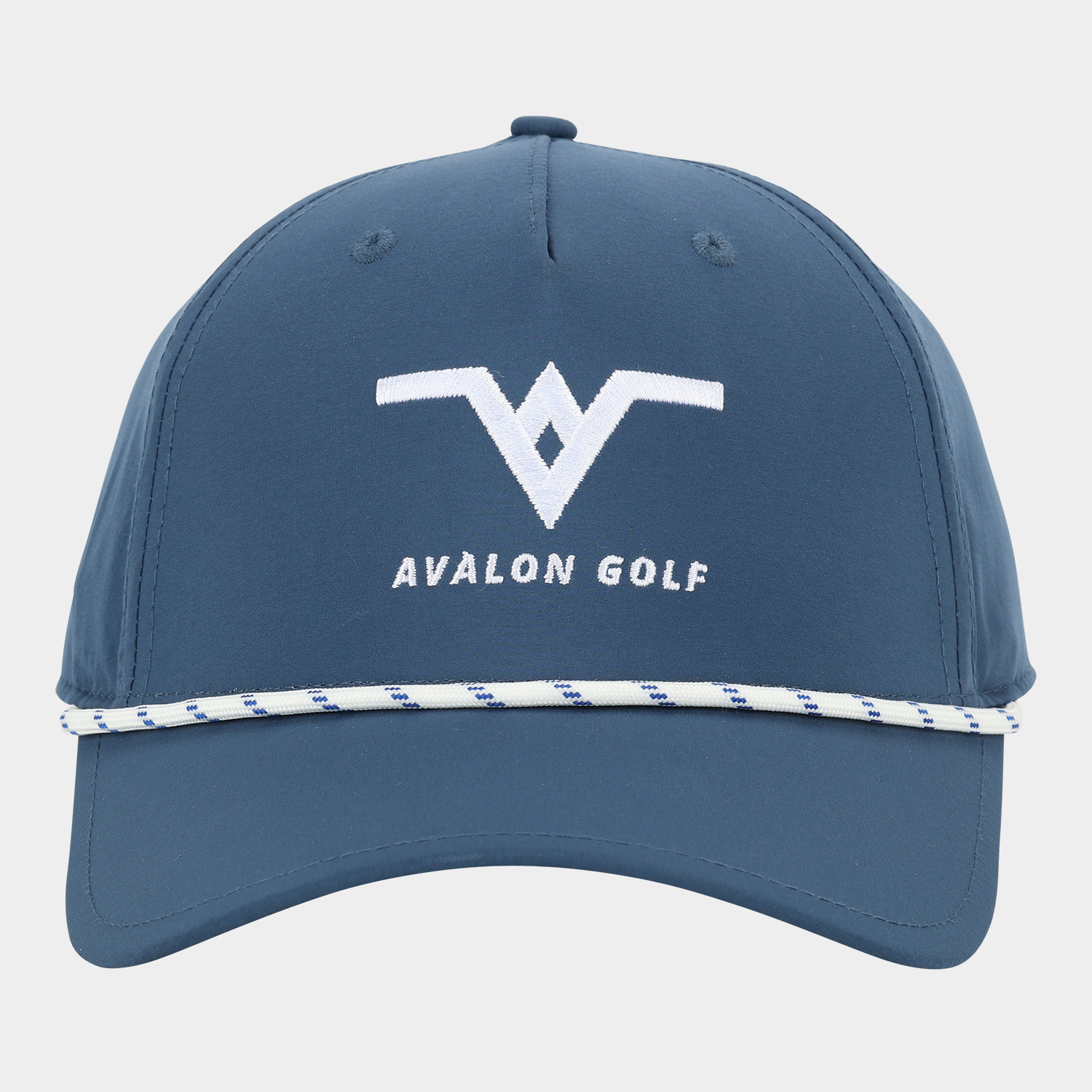 Avalon Tour Lite Golf Rope Hat: Graphite Blue - 02