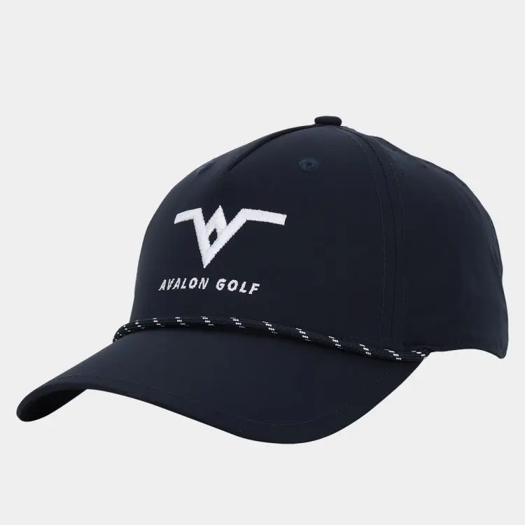 Tour Lite Golf Rope Hat: Navy Blue