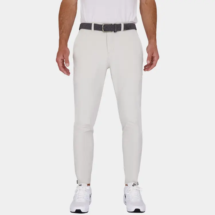 White Golf Joggers