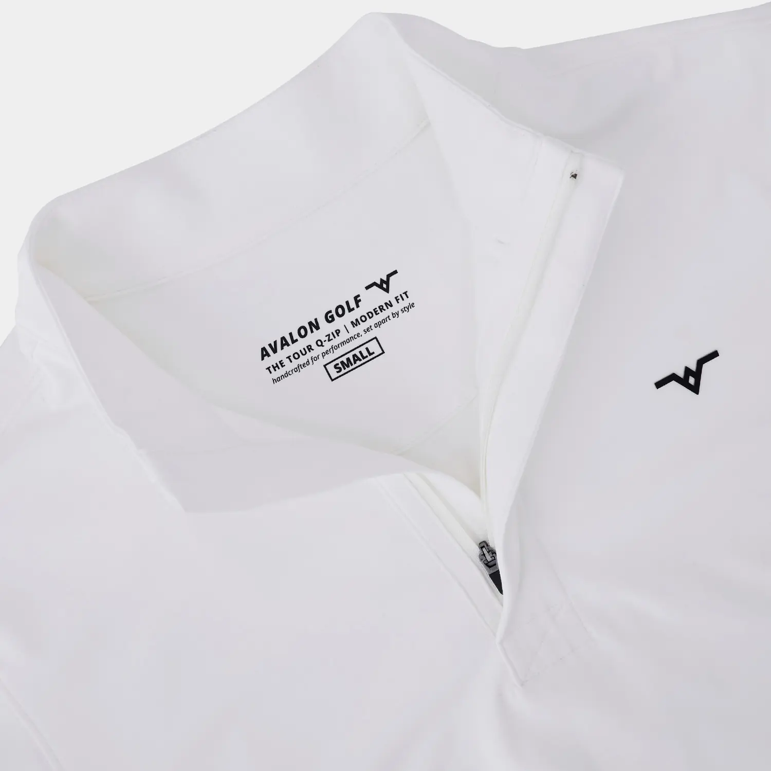 White Golf 1/4 Zip | Shop Avalon Tour Golf Quarter Zip Pullovers