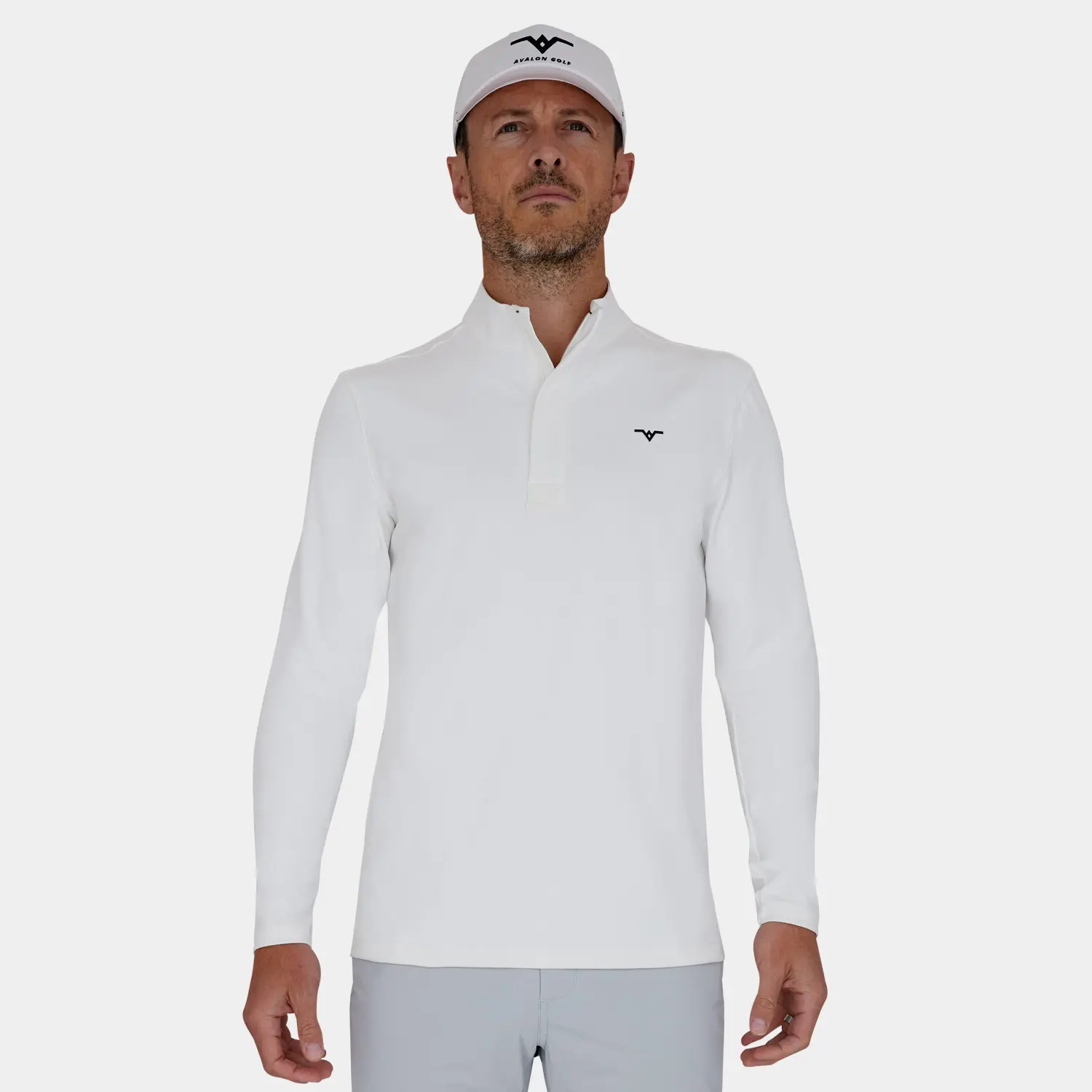 GOLFIGKERS スウェット Lサイズ ホワイト White Golf 1/4 Zip | Shop Avalon Tour Golf Quarter Zip Pullovers