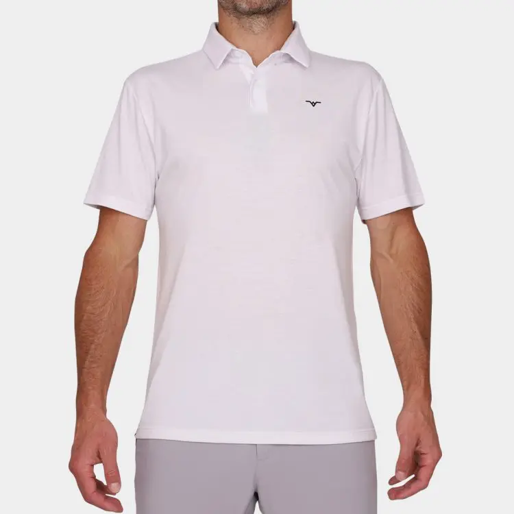 Men s Slim Fit Golf Shirts Polos Tailored Fit Technical Fabrics